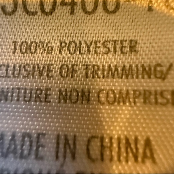 Denver Hayes Blouse Black Green Smocked Back Tie Shirt Top Office Women's Size M - Picture 10 of 10